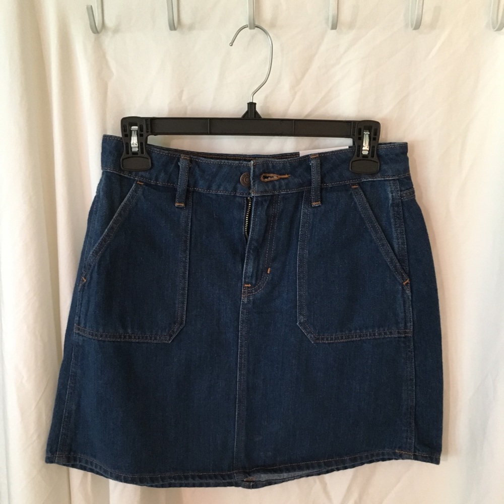 NEW Dark Denim Old Navy Skirt